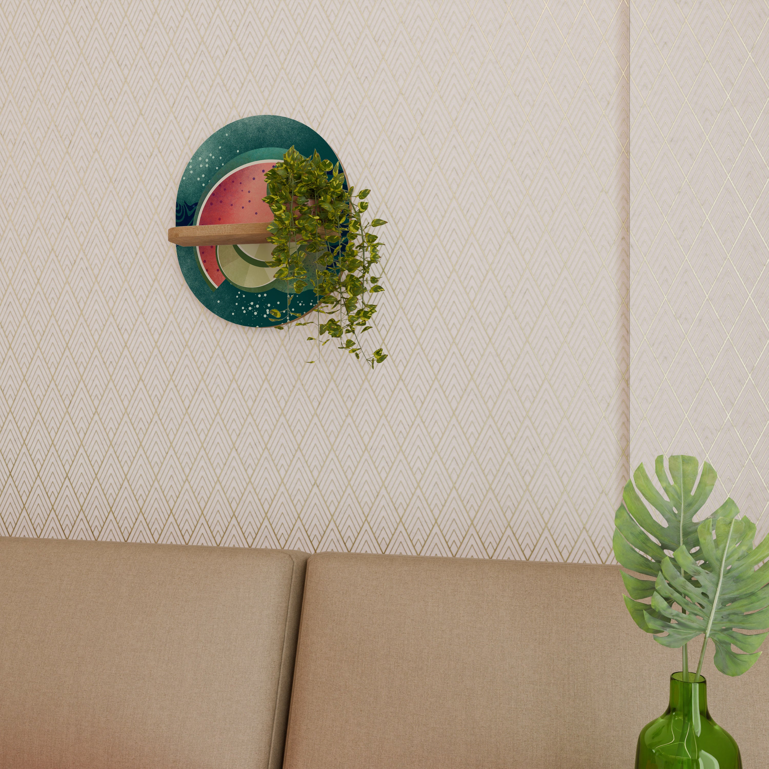 FRUIT POWER Designová police