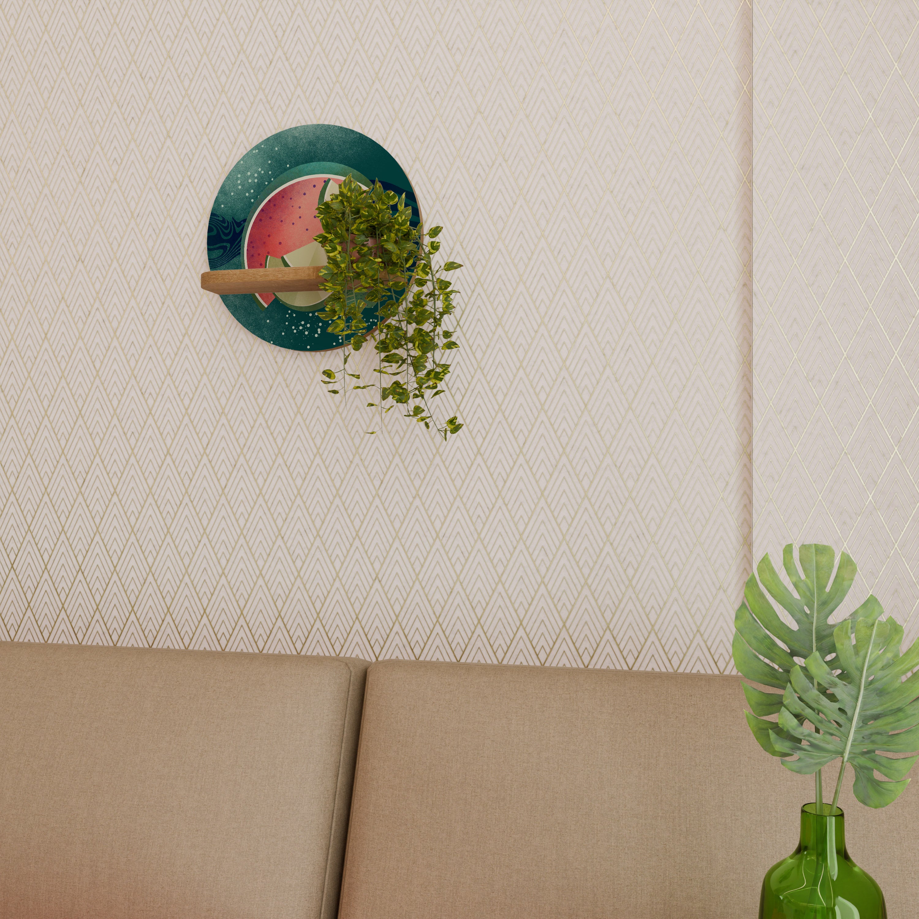 FRUIT POWER Designová police