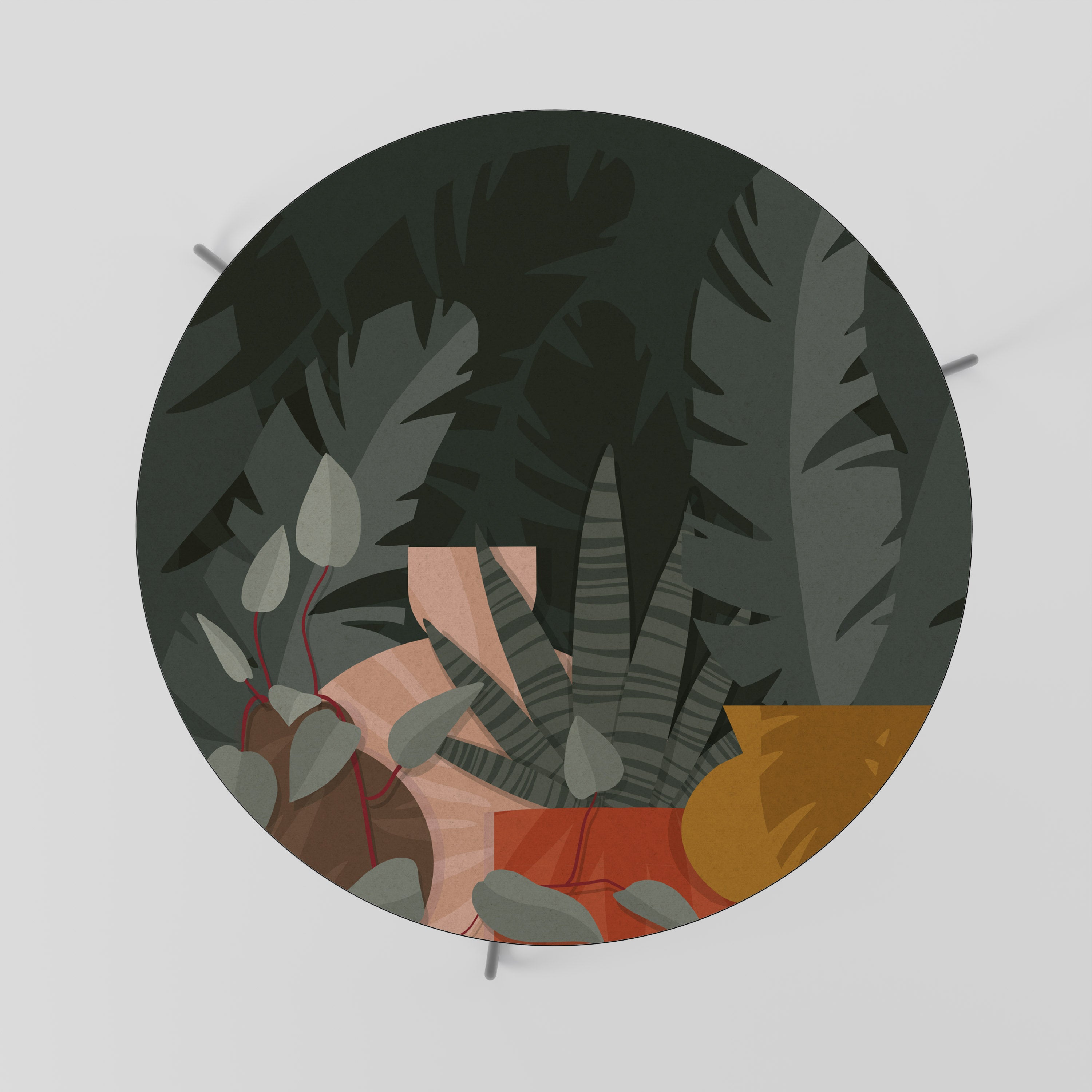 TROPICAL COMPOSITION Coffee Table