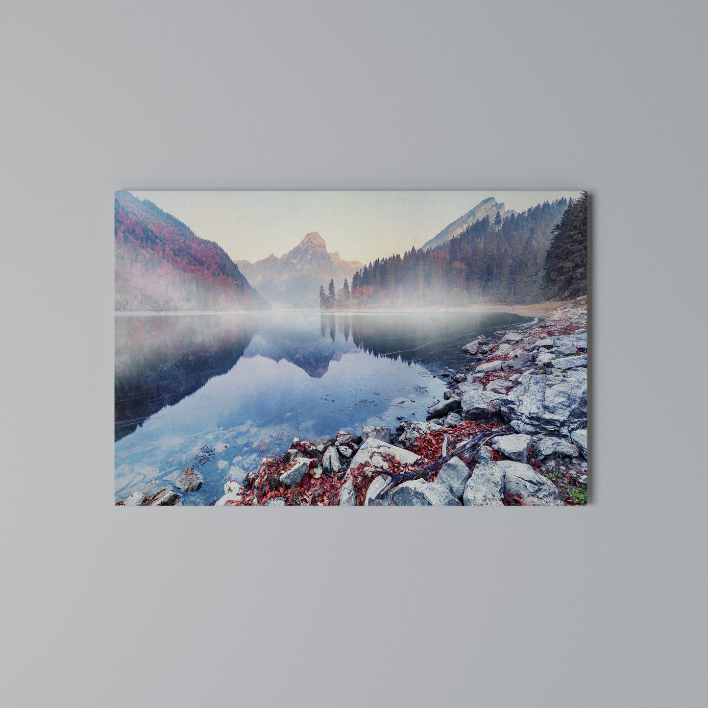 TRANQUIL WATERSCAPE Horizontal Canvas Print
