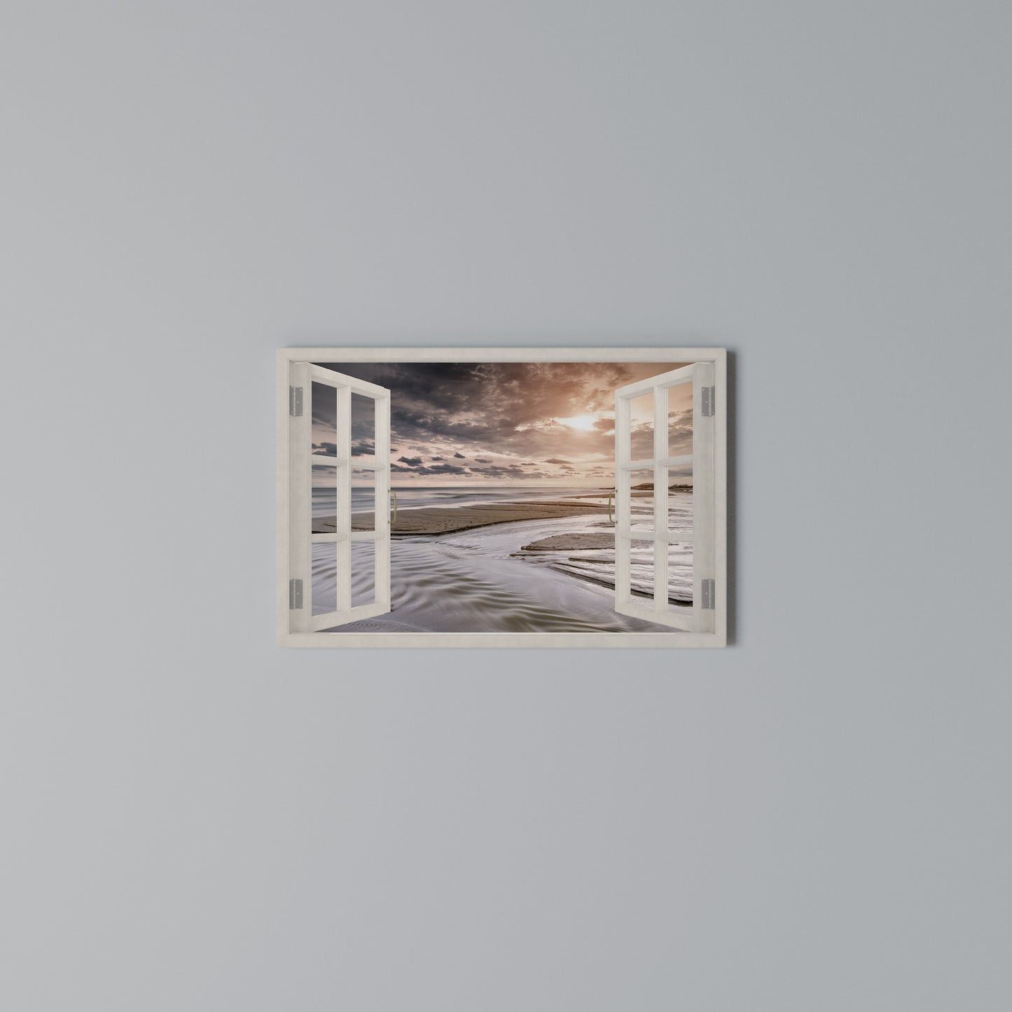 OPENING TO SERENITY Horizontal Canvas Print