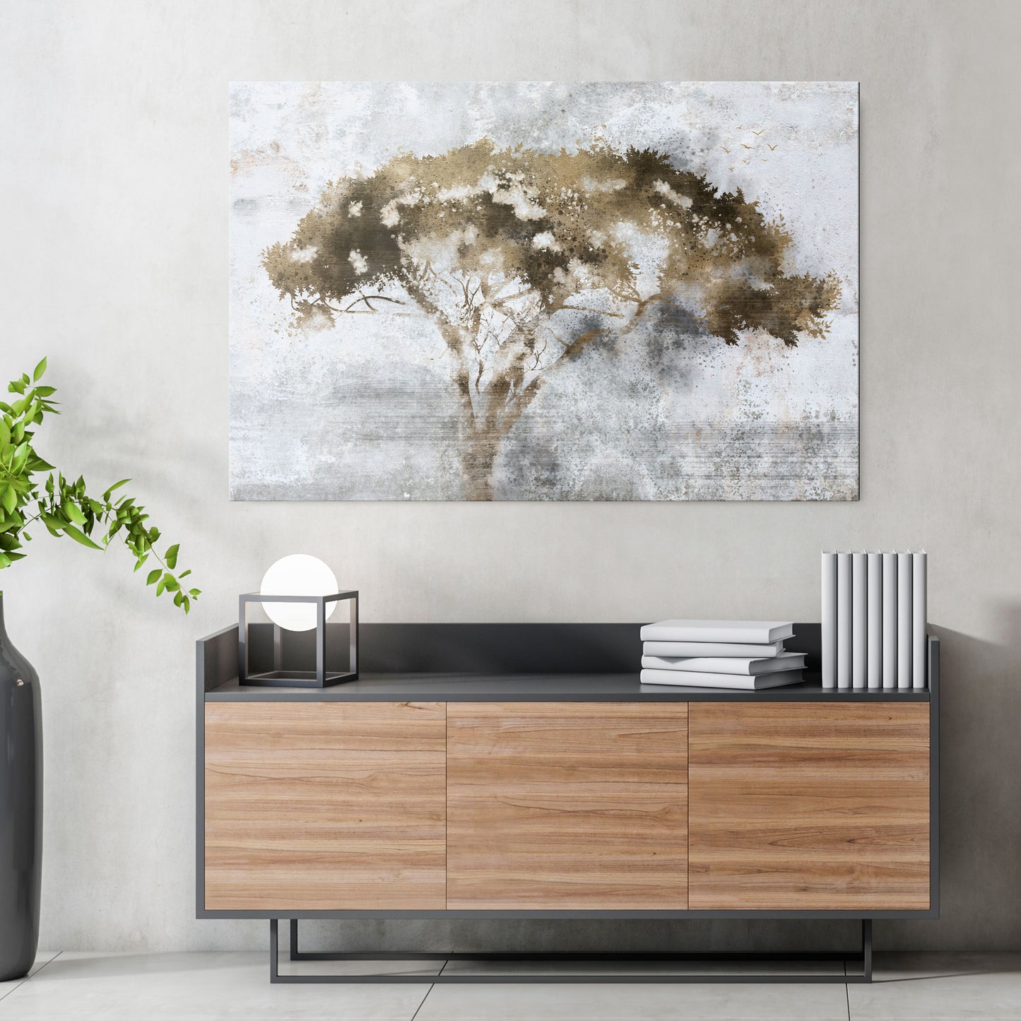 LONESOME CROWN Horizontal Canvas Print