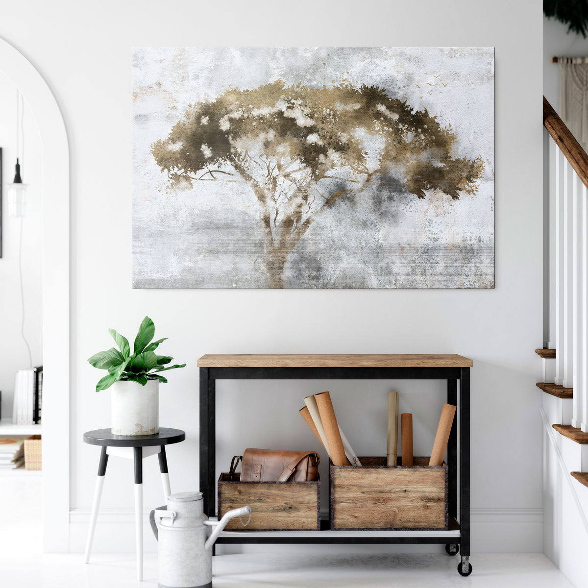 LONESOME CROWN Horizontal Canvas Print