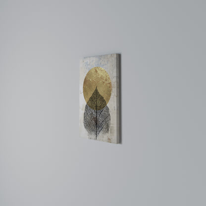 GOLD NERVATIO Vertical Canvas Print