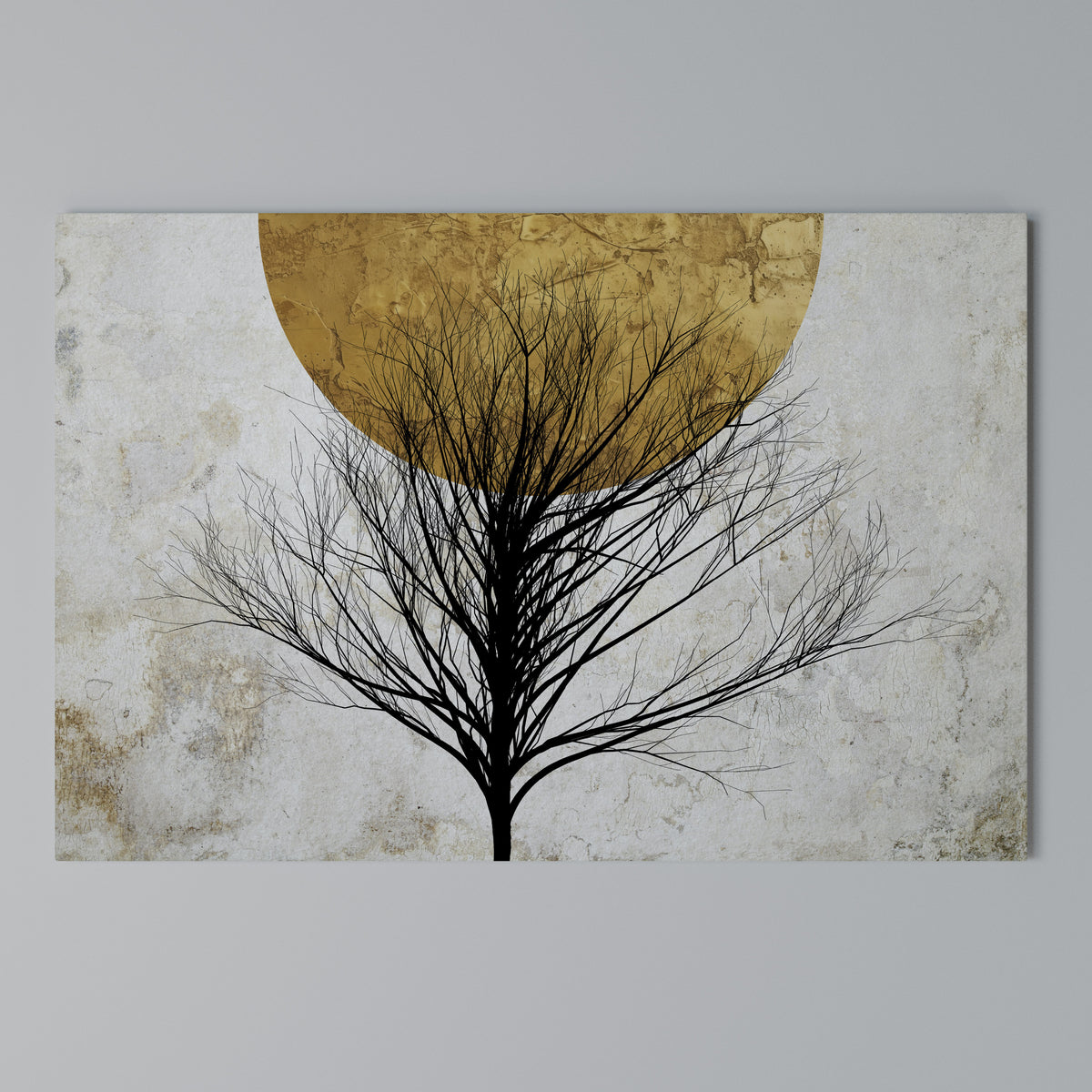 LONELY TREE Horizontal Canvas Print
