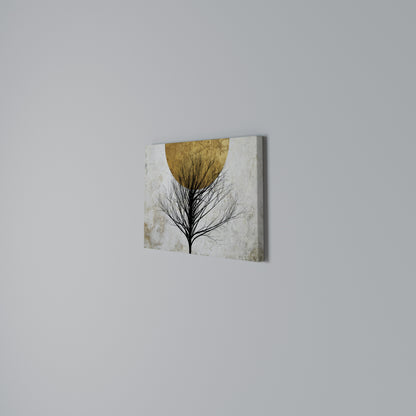 LONELY TREE Horizontal Canvas Print