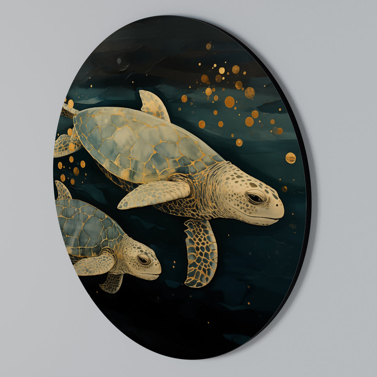 SERENE JOURNEY Kulatá nástěnná dekorace