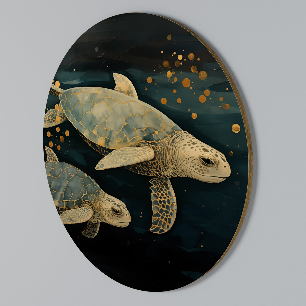 SERENE JOURNEY Kulatá nástěnná dekorace