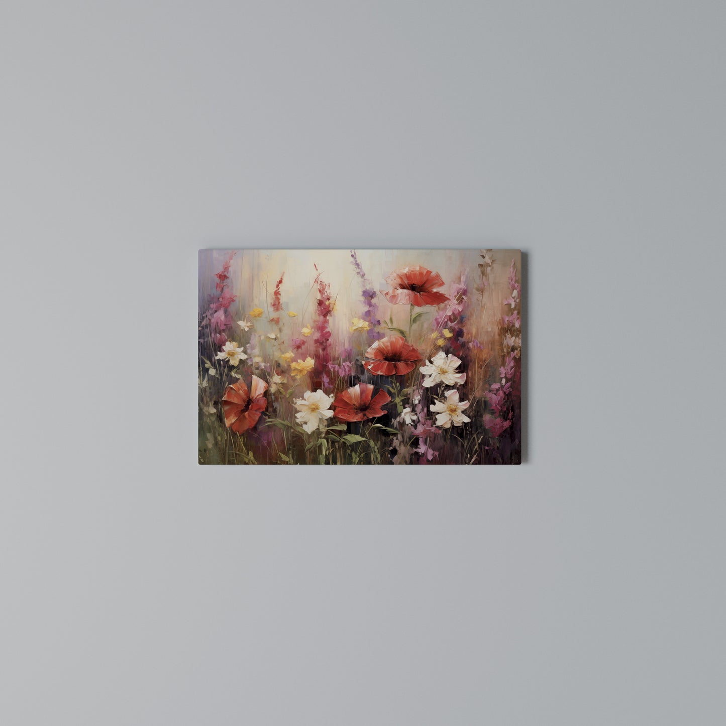VIBRANT BLOOM SYMPHONY Horizontal Canvas Print
