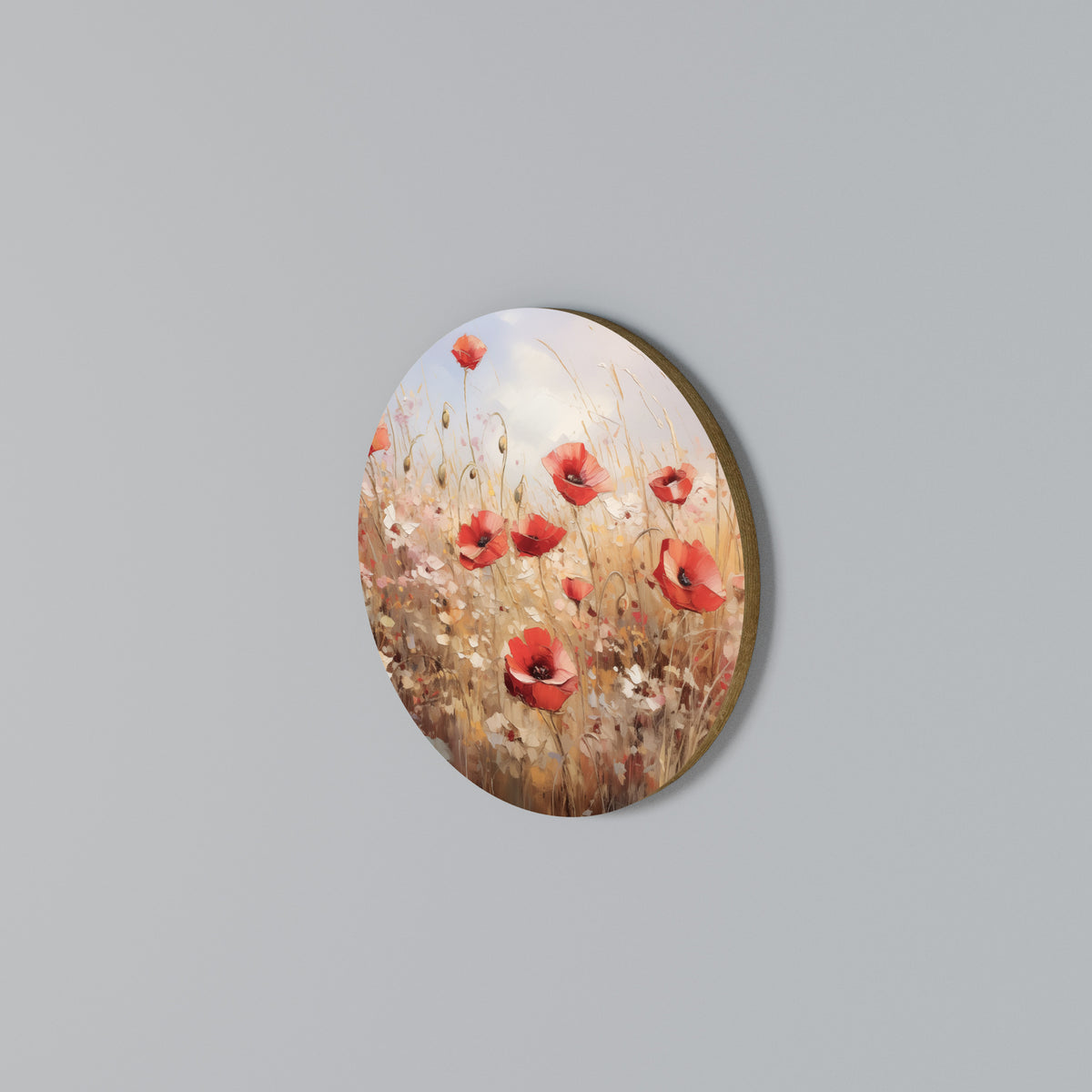 POPPY DREAMSCAPE Kulatá nástěnná dekorace