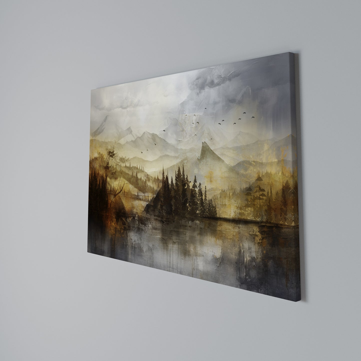 AUTUMN AURA Horizontal Canvas Print