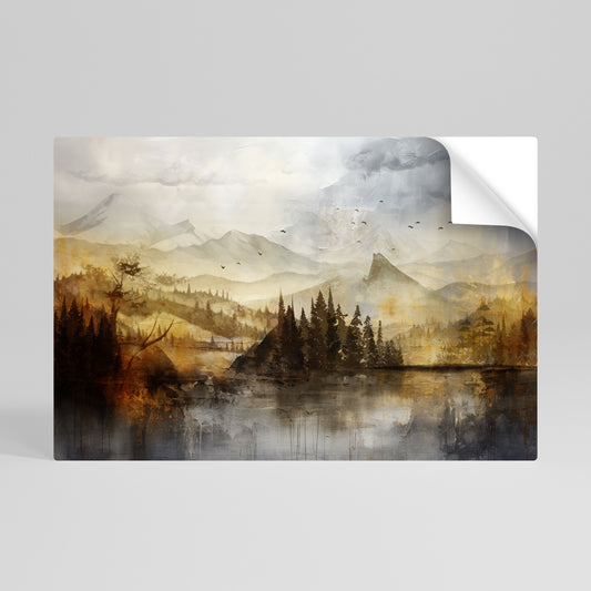 AUTUMN AURA Vodorovný samolepicí plakát