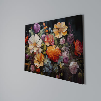 BLOOMING WILDERNESS Horizontal Canvas Print