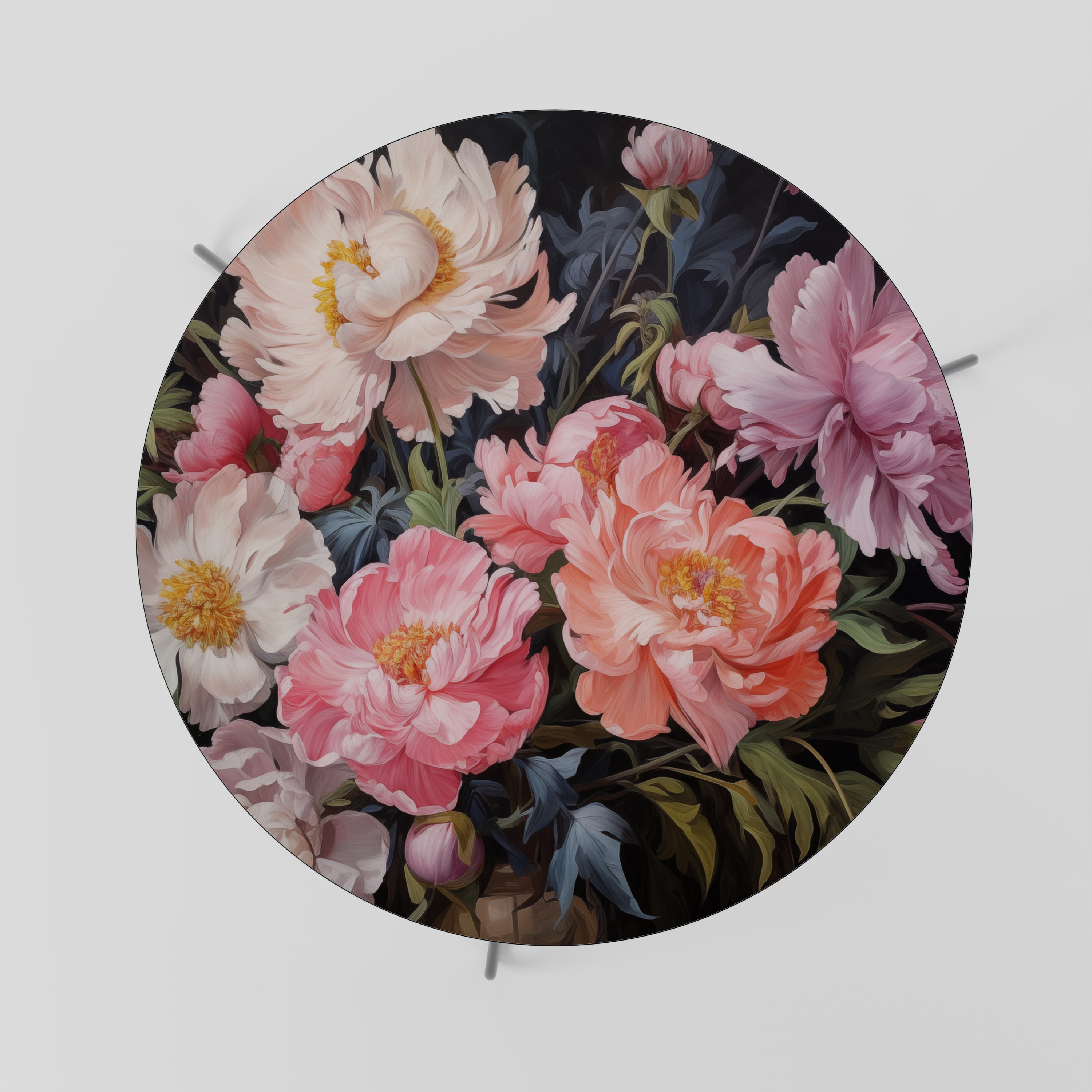 PEONIES BLOSSOM Konferenční stolek