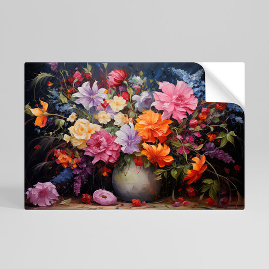 EUPHORIC BOUQUET Vodorovný samolepicí plakát