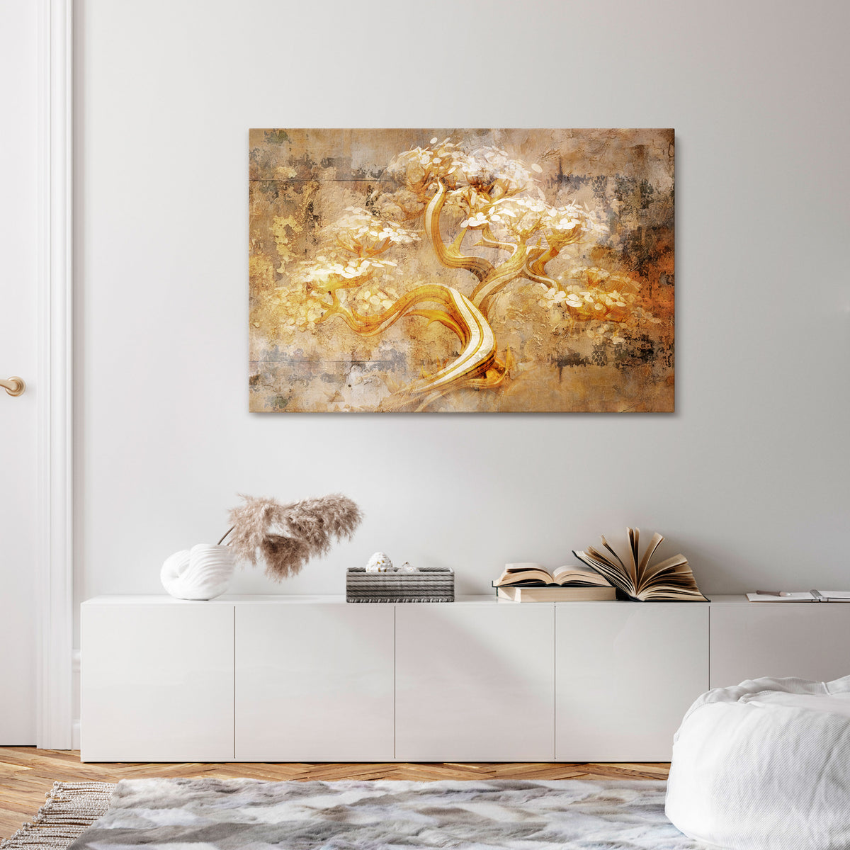 TREE OF WHISPERS Horizontal Canvas Print