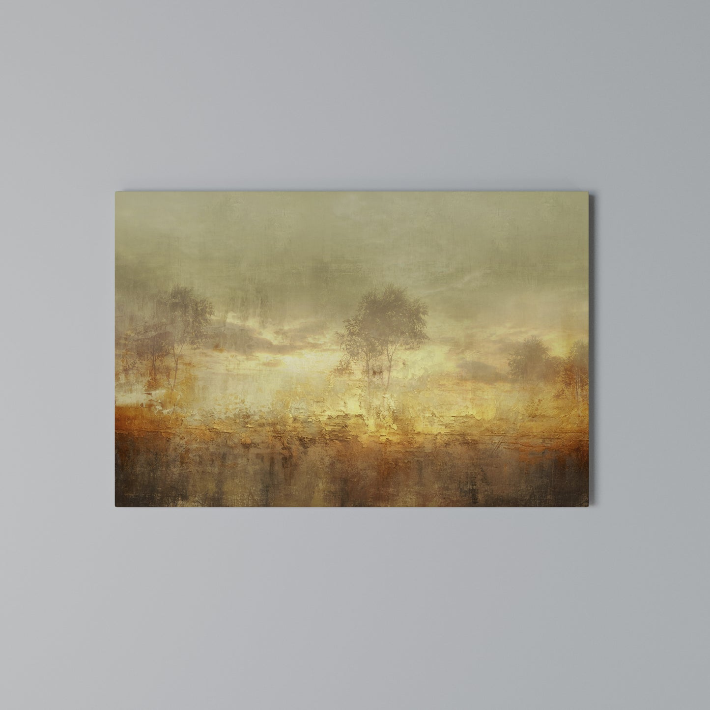 AMBER DREAMSCAPE Horizontal Canvas Print