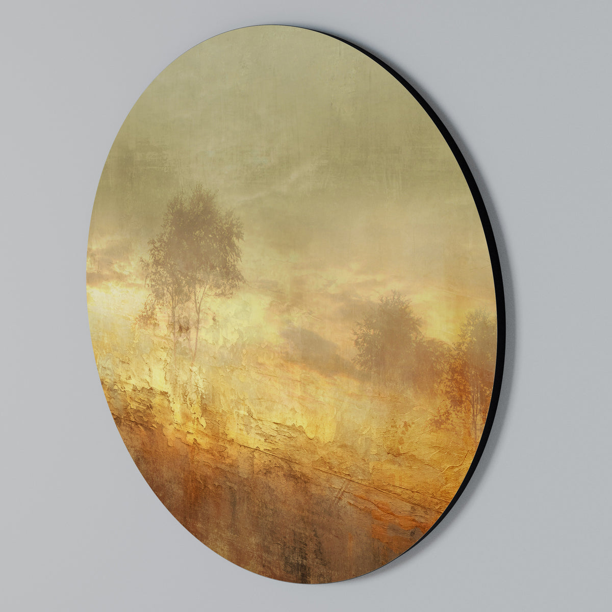 AMBER DREAMSCAPE Kulatá nástěnná dekorace