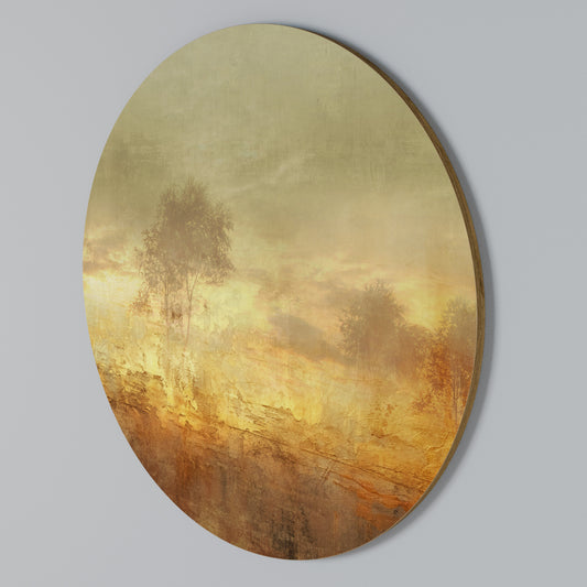 AMBER DREAMSCAPE Kulatá nástěnná dekorace