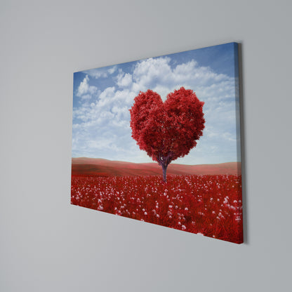 LOVE’S EMBRACE Horizontal Canvas Print