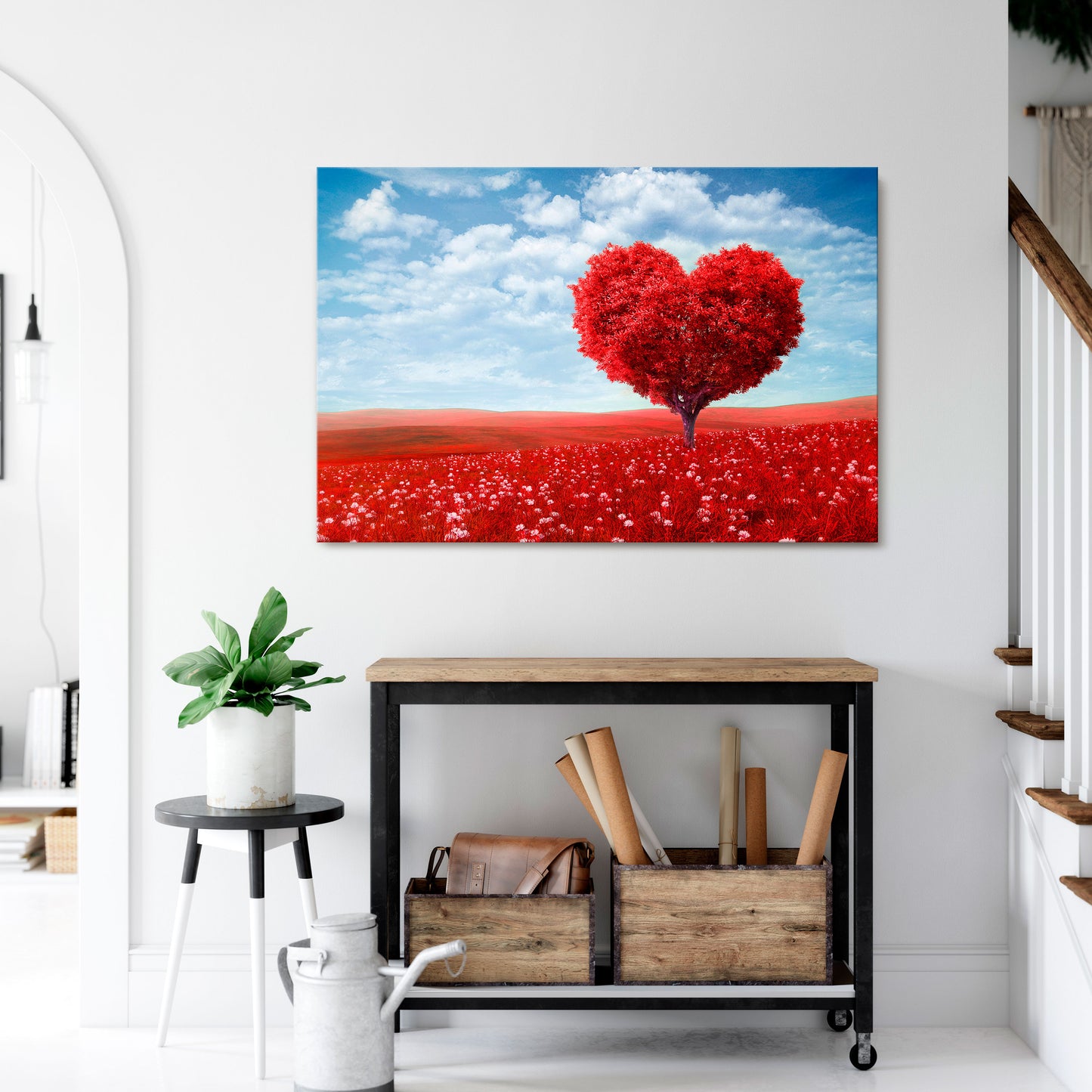LOVE’S EMBRACE Horizontal Canvas Print