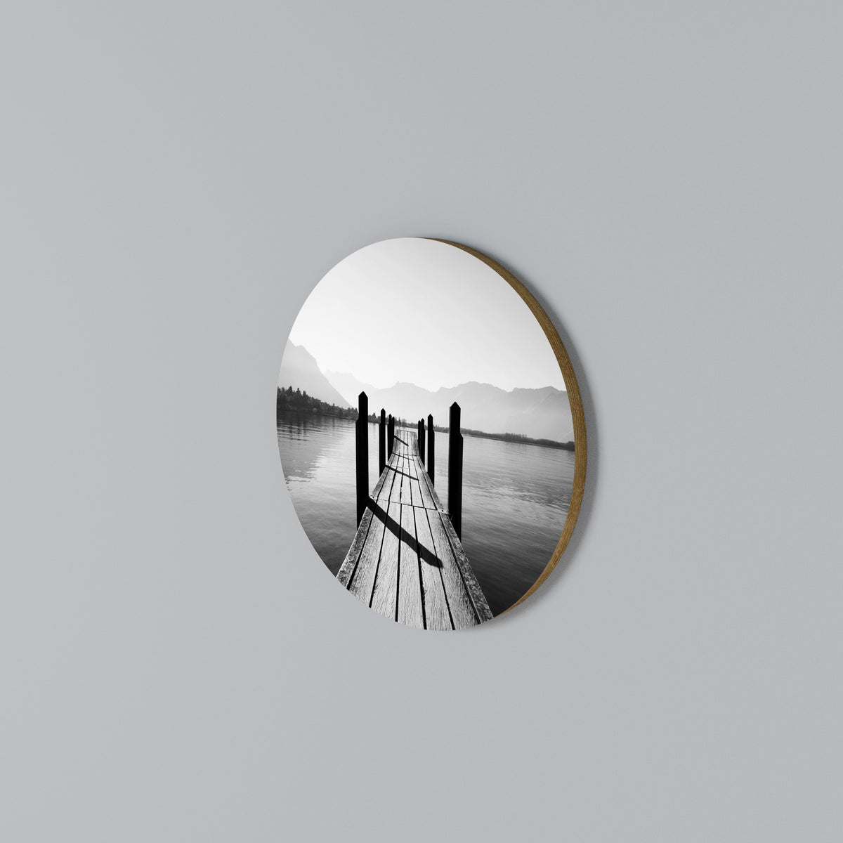 WALK INTO THE DEEP Kulatá nástěnná dekorace