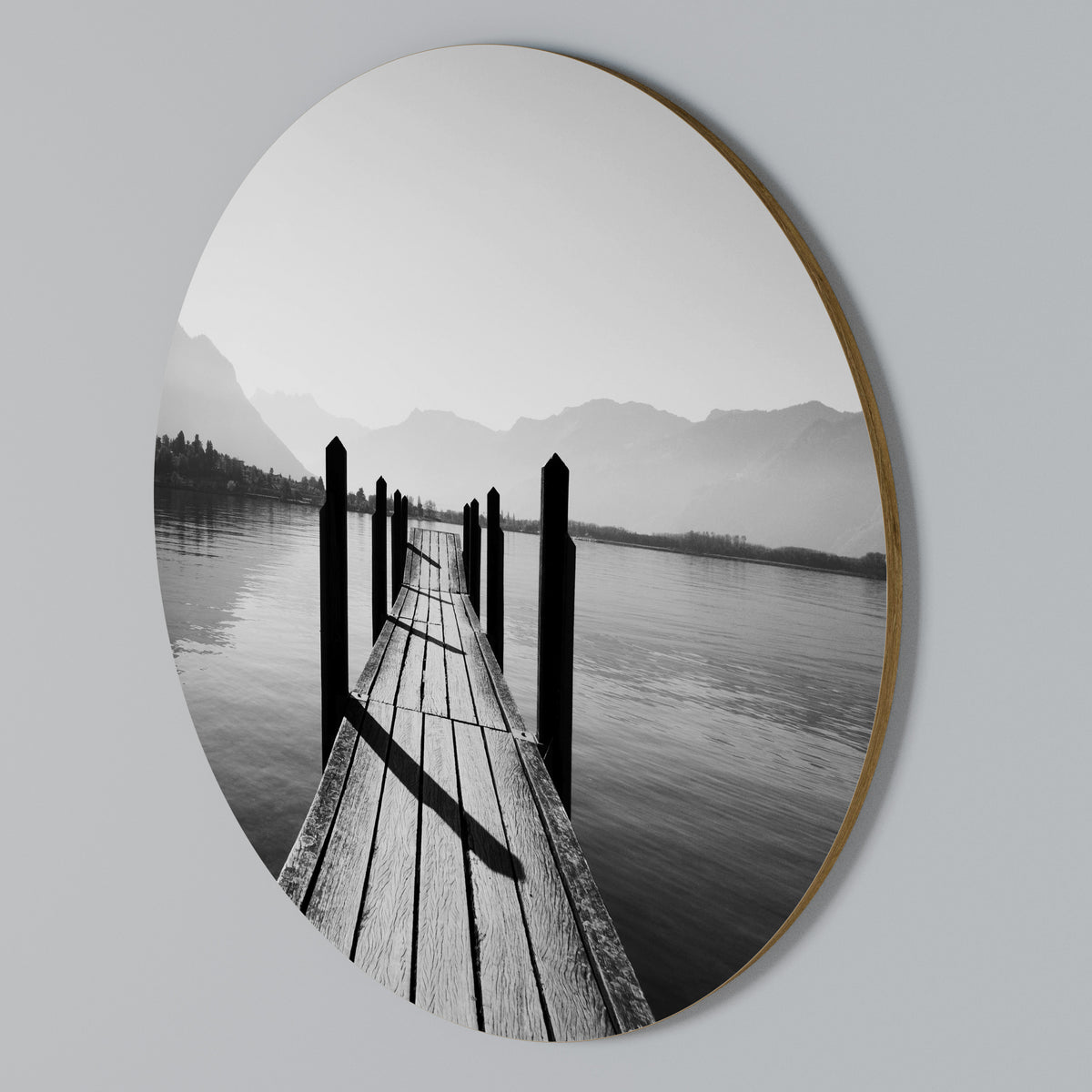 WALK INTO THE DEEP Kulatá nástěnná dekorace