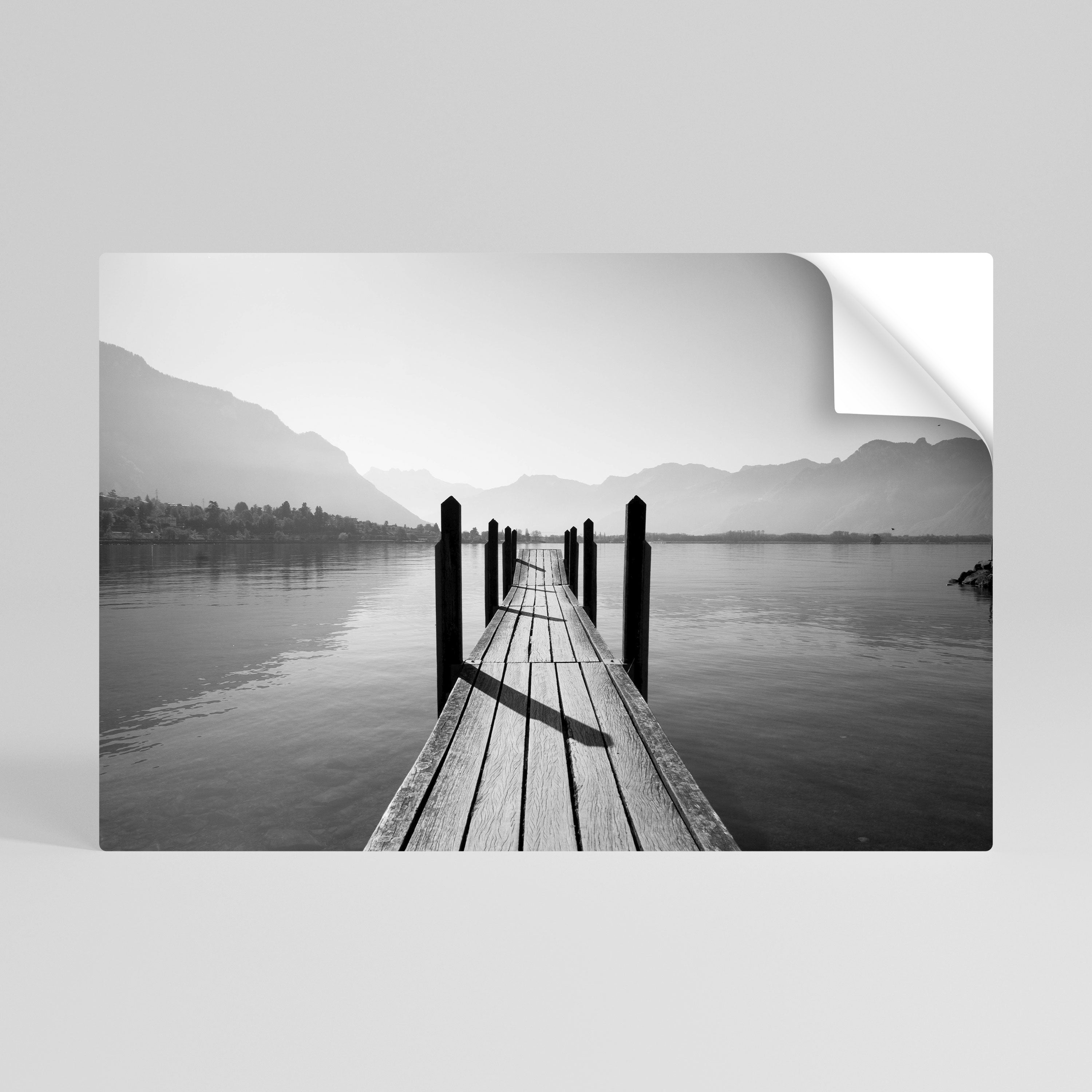 WALK INTO THE DEEP Peel and Stick Horizontal Poster