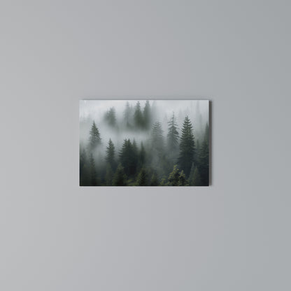 FOGGY CREST Horizontal Canvas Print