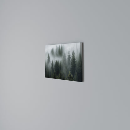 FOGGY CREST Horizontal Canvas Print