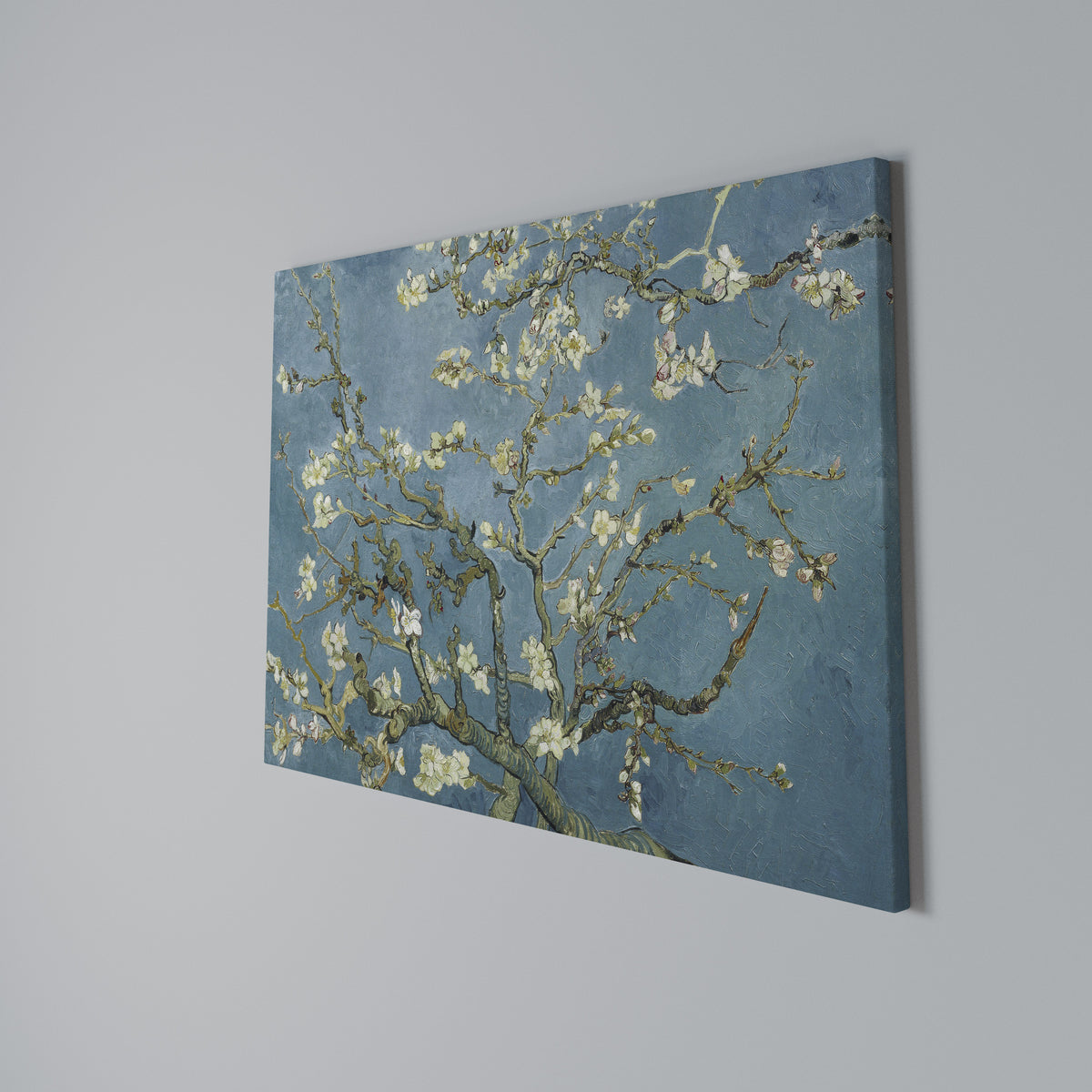 ALMOND BLOSSOM Horizontal Canvas Print