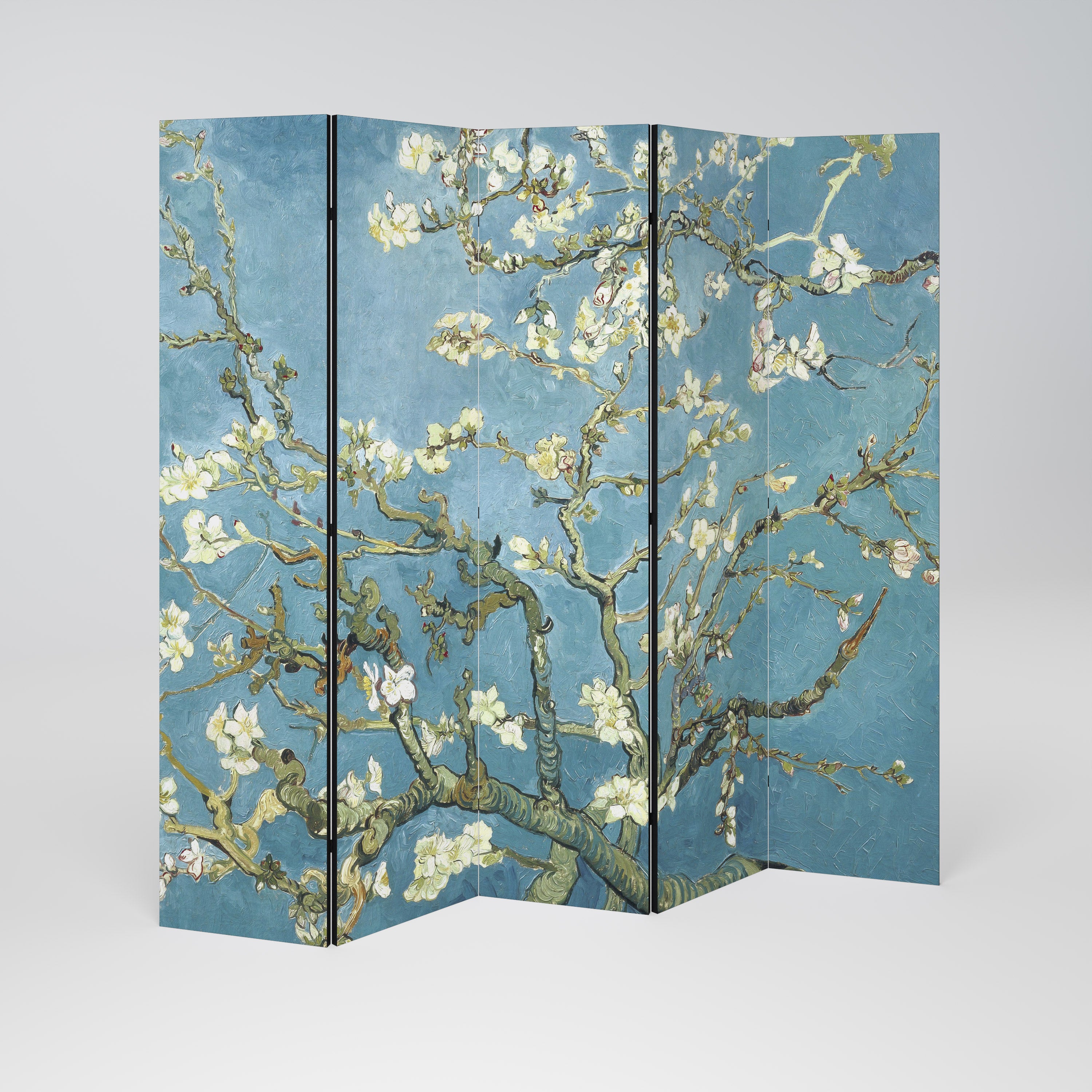 ALMOND BLOSSOM 5-Panel Room Divider