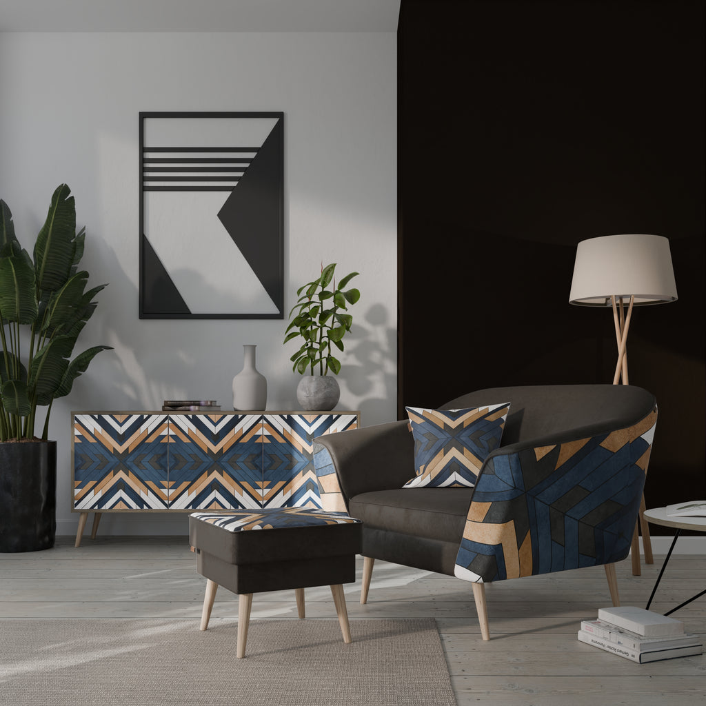 ARTFUL GEOMETRY AURORA Armchair