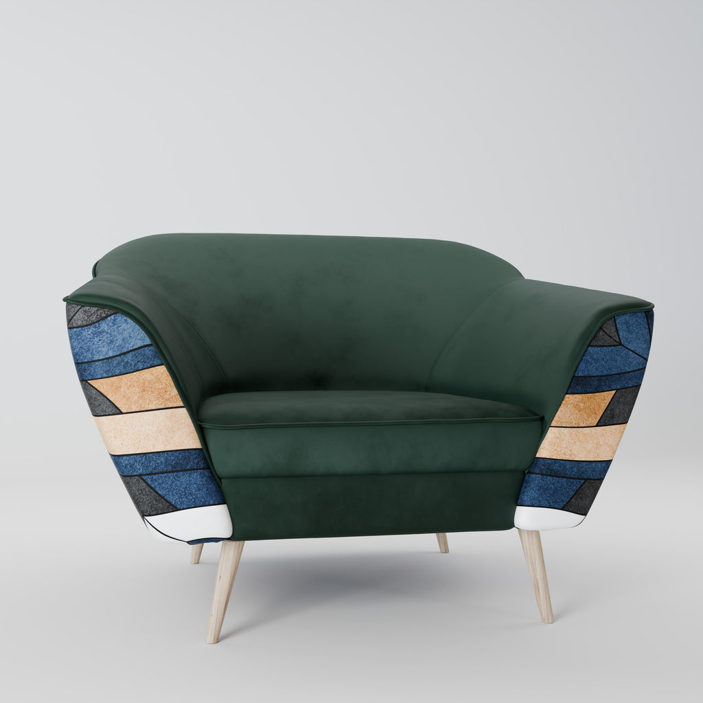 ARTFUL GEOMETRY AURORA Armchair