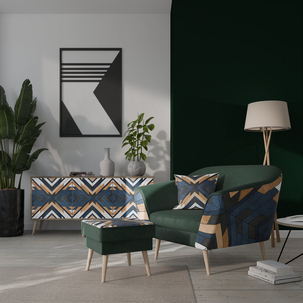 ARTFUL GEOMETRY AURORA Armchair