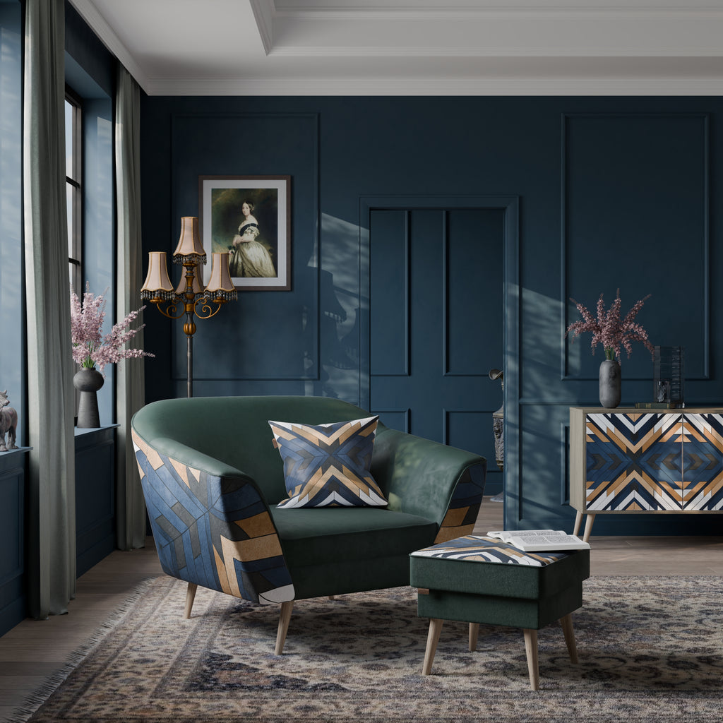 ARTFUL GEOMETRY AURORA Armchair