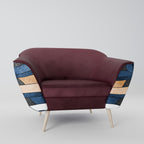 ARTFUL GEOMETRY AURORA Armchair