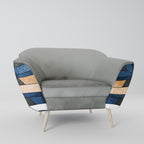 ARTFUL GEOMETRY AURORA Armchair