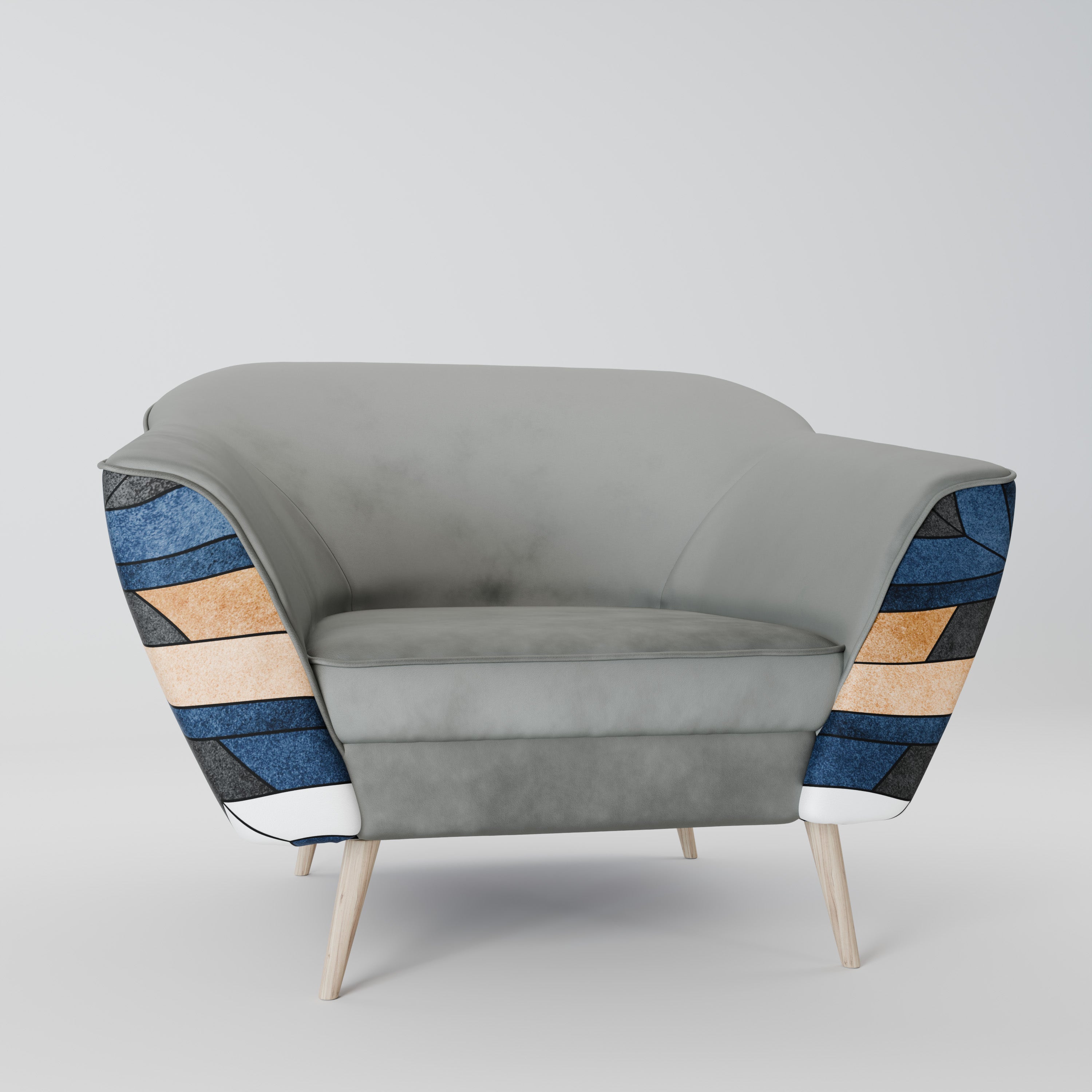 ARTFUL GEOMETRY AURORA Armchair