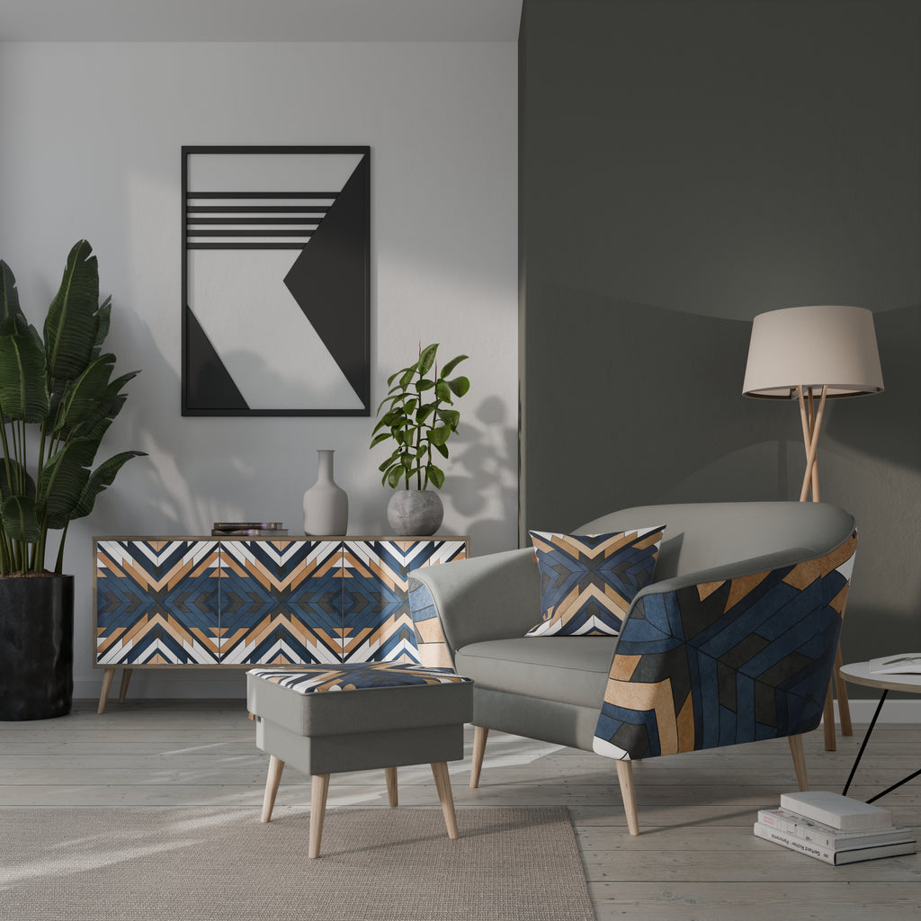 ARTFUL GEOMETRY AURORA Armchair