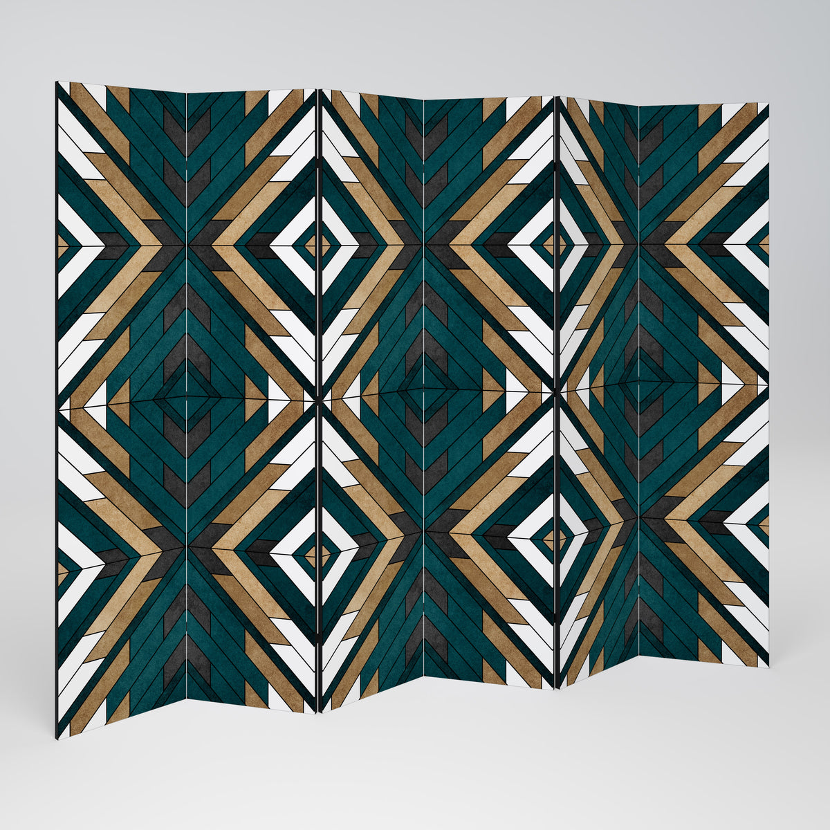 ARTISTIC GEOMETRY 6dílný paraván