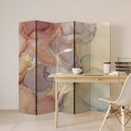 GOLDEN DREAMSCAPE RHYTHM 5-Panel Room Divider