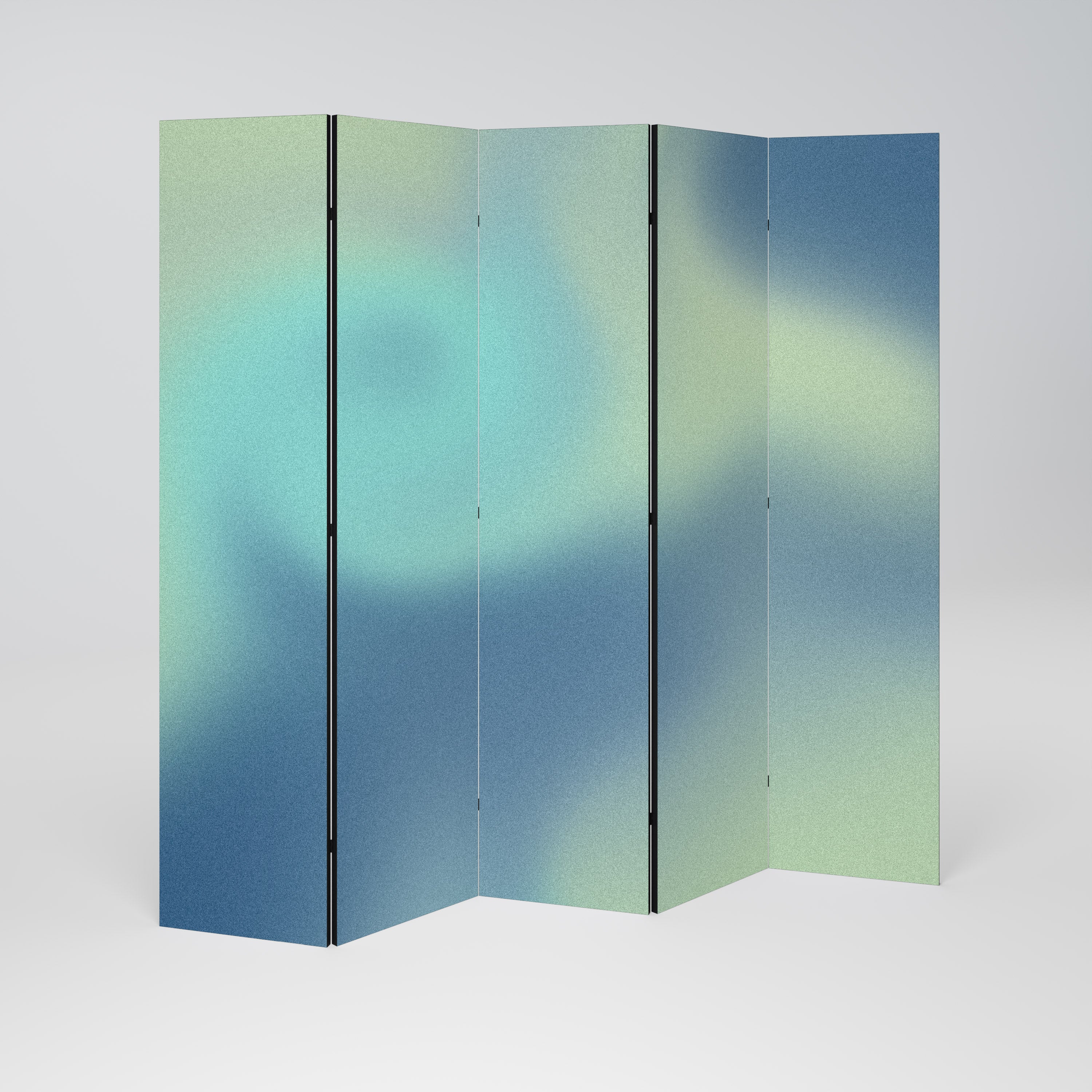 ETHEREAL SHADES UNVEILED 5-Panel Room Divider