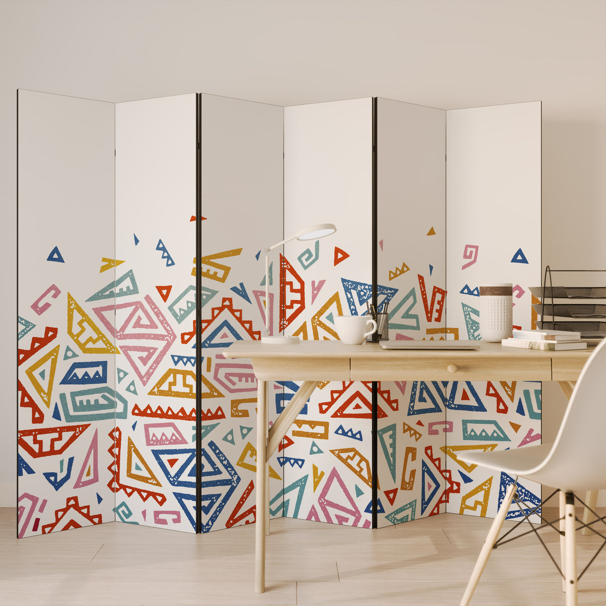 ANGULAR FEELING 6dílný paraván