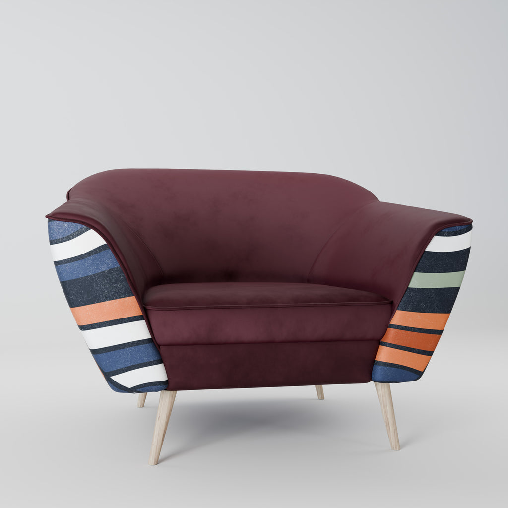 VIBRANT PATCHWORK AURORA Armchair