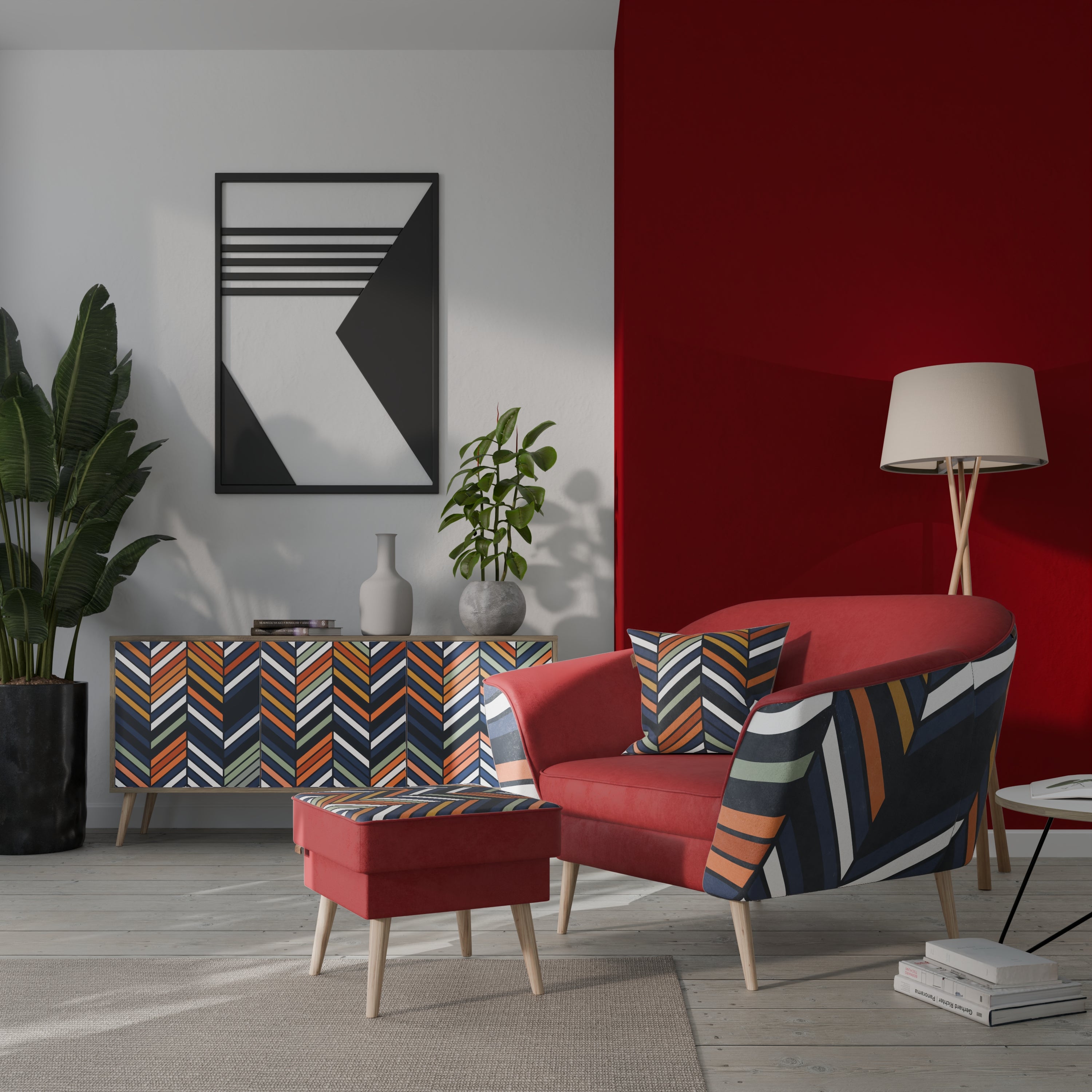 VIBRANT PATCHWORK AURORA Armchair