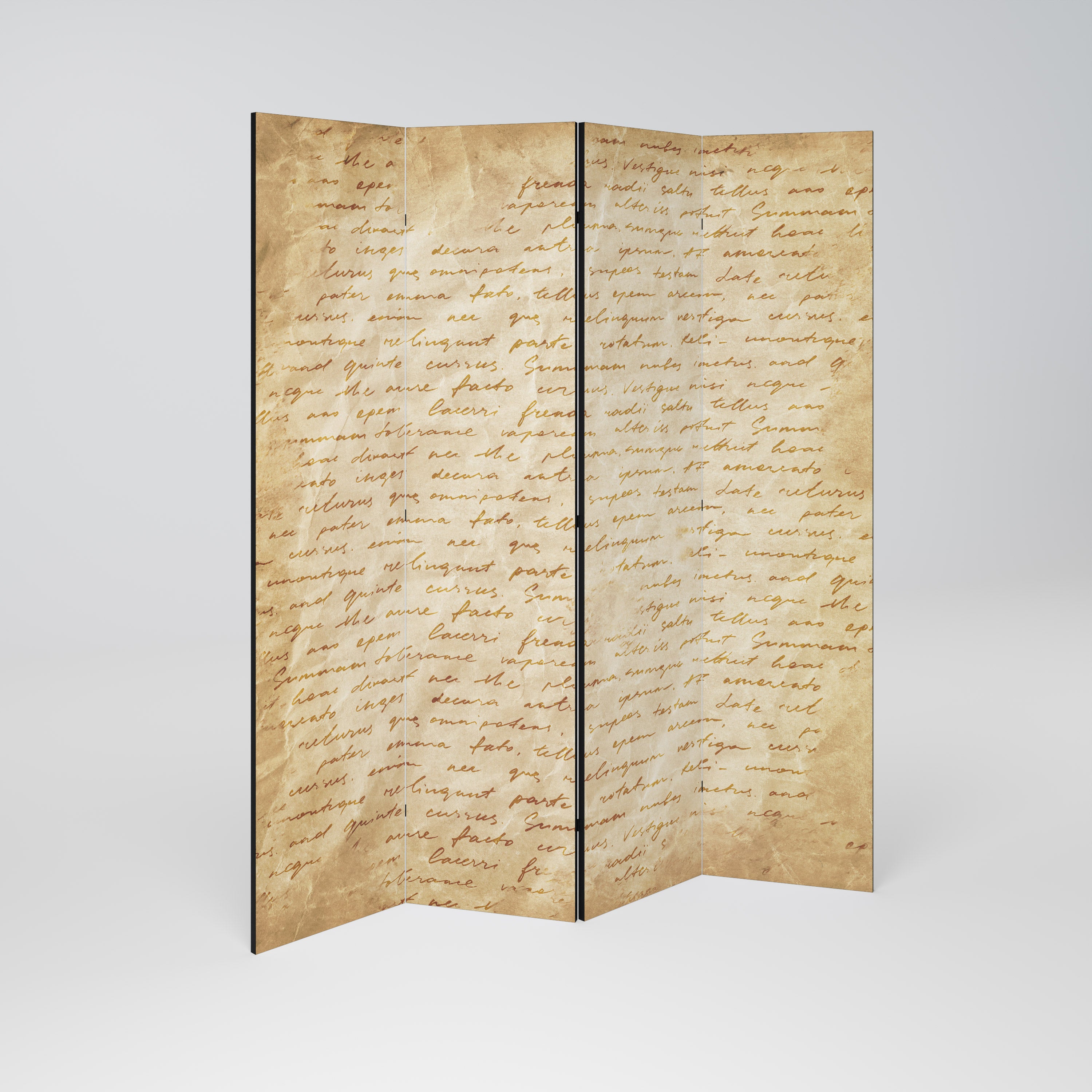 PAGES OF MEMORY 4dílný paraván