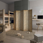 PAGES OF MEMORY 5-Panel Room Divider