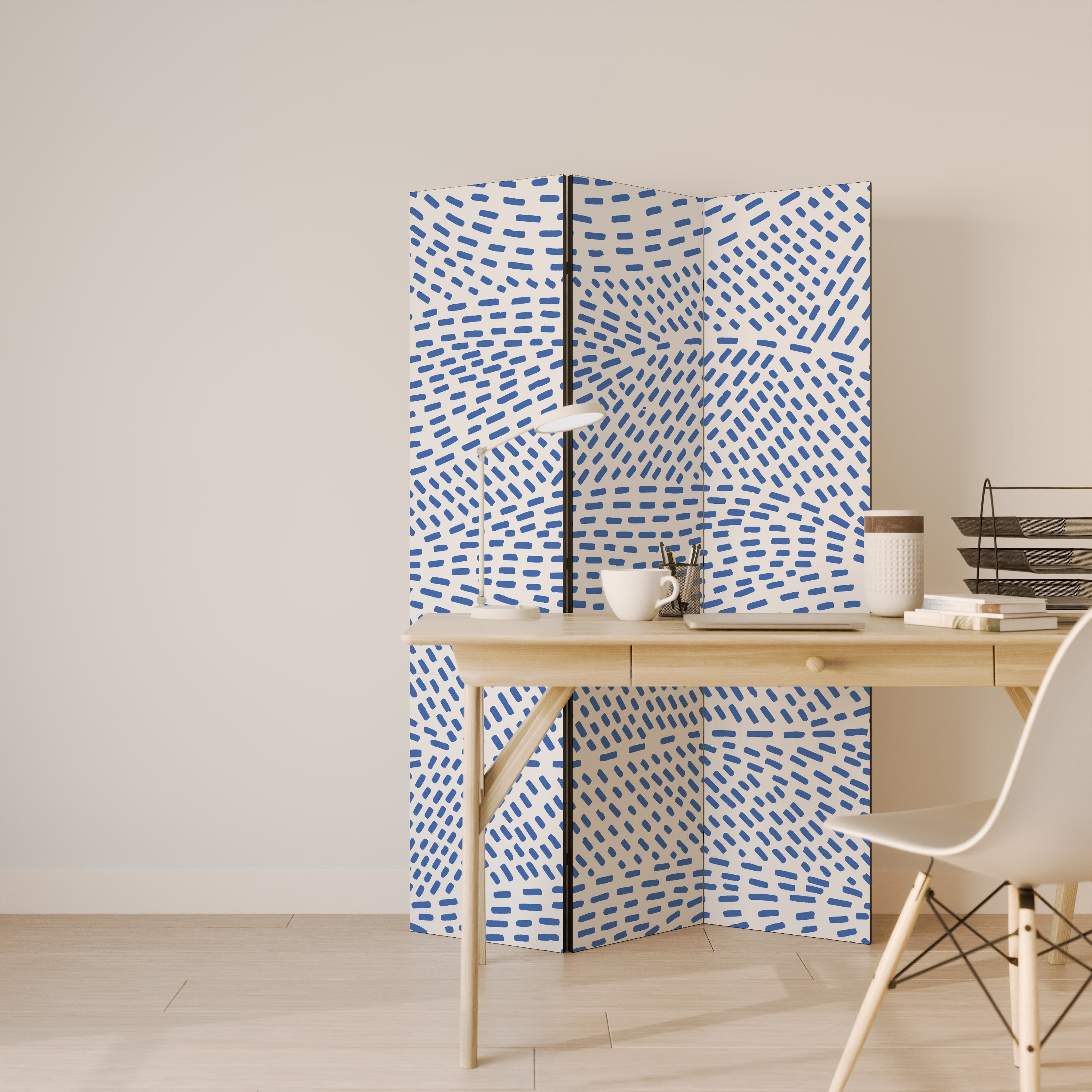 HEAVENLY SHREDS 3-Panel Room Divider