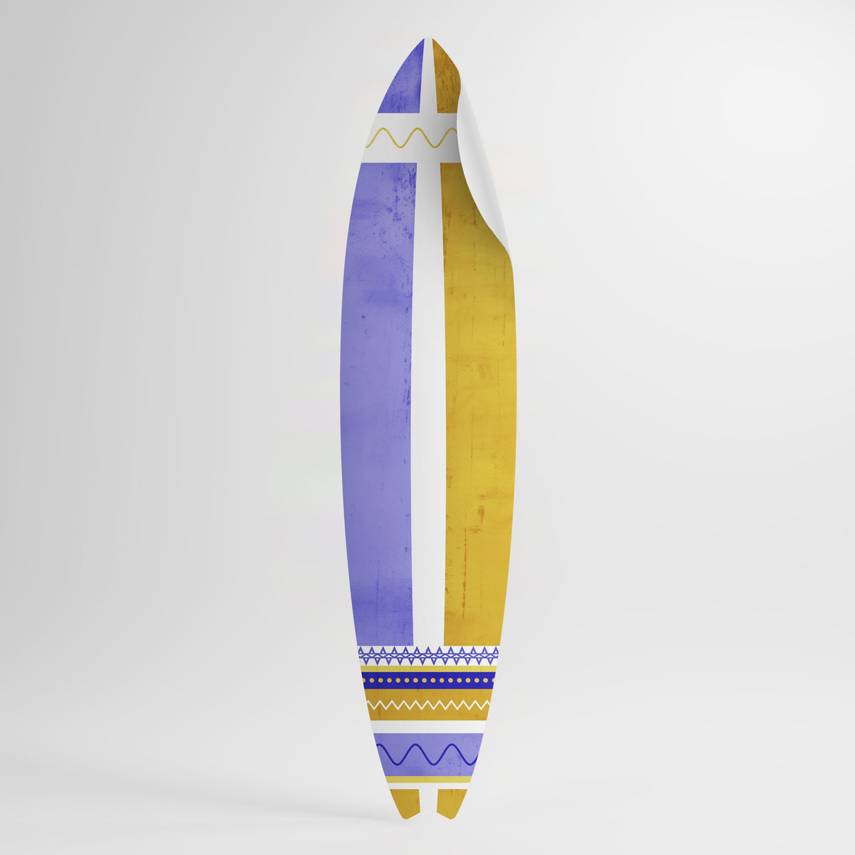 TROPICAL DREAM SHAPE Samolepka ve tvaru surfu
